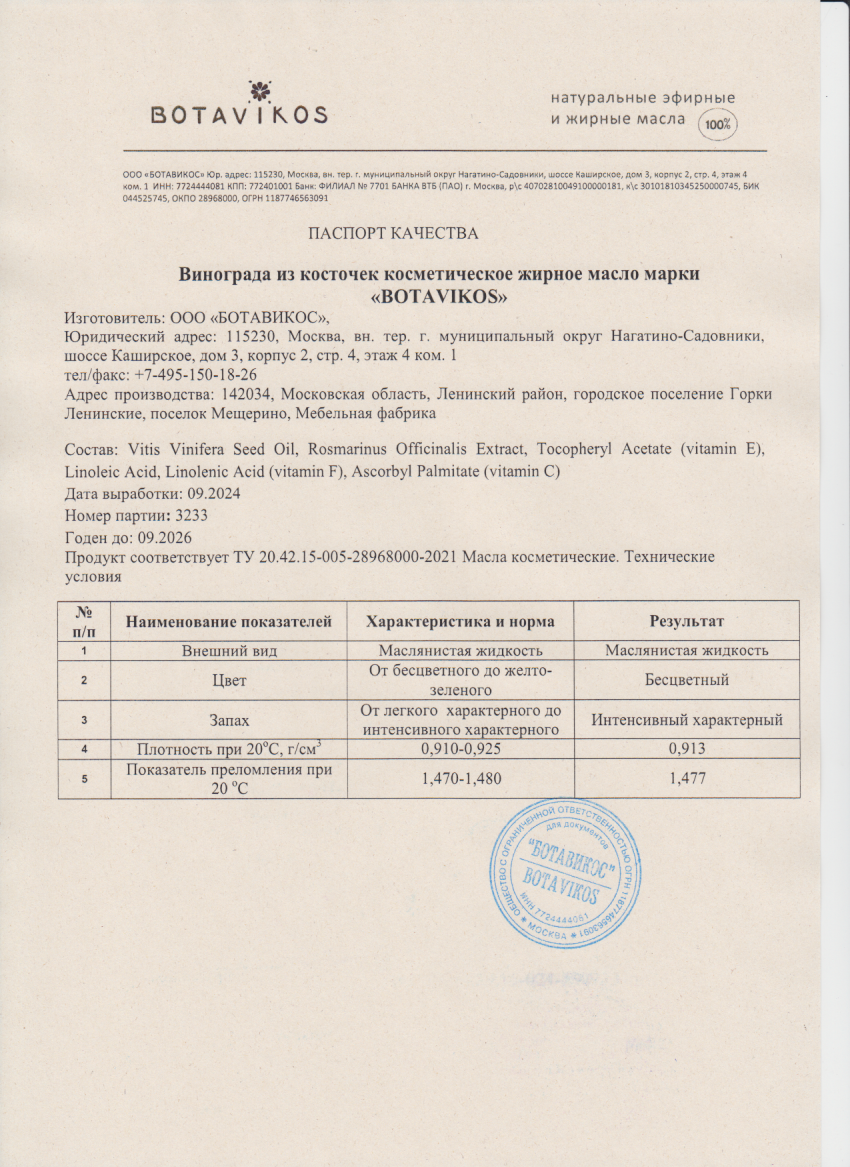 Паспорт №092024